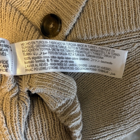 Massimo Dutti Taupe Knit Vest - Picture 5 of 5